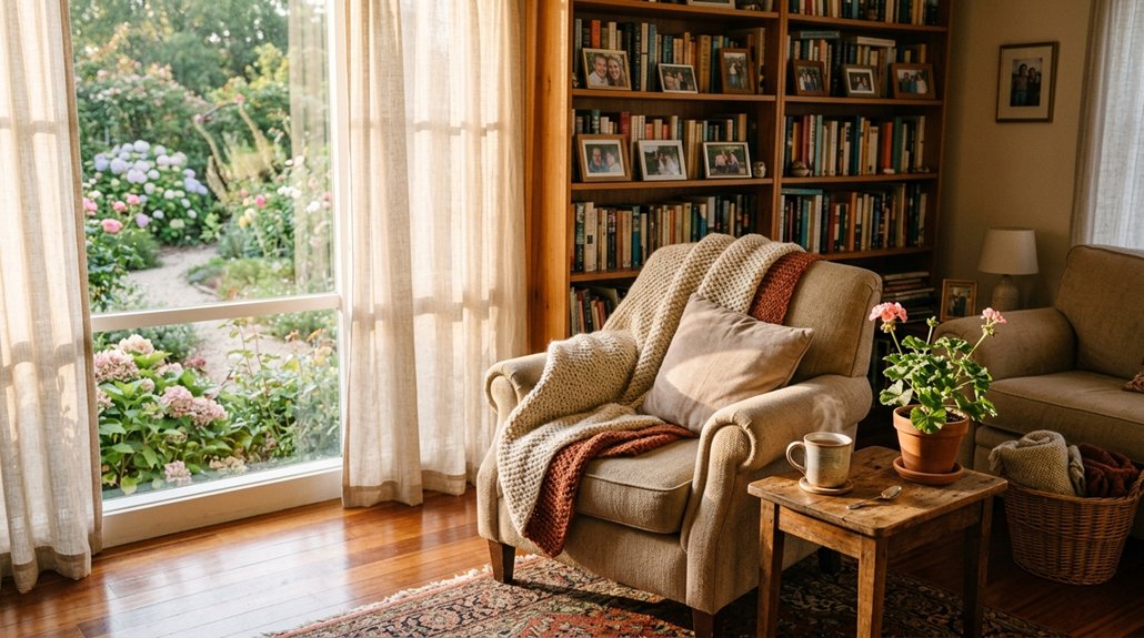 comfort in familiarity and routine