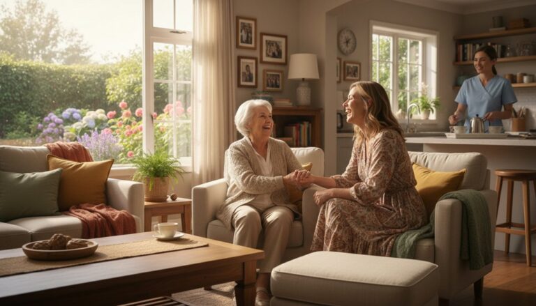 comfort in daily caregiving