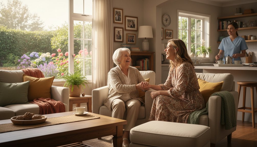 comfort in daily caregiving